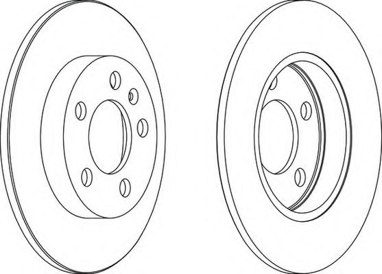 NECTO WN1174 Brake Disc